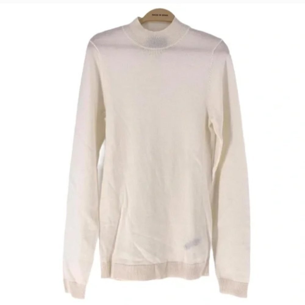 Asos Muscle Fit 100% Merino Wool Turtleneck Sweater - XXS